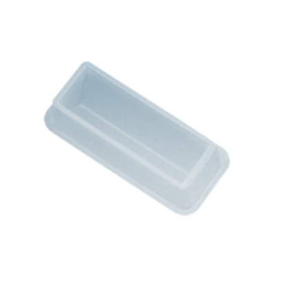 NI 00-88-TY A pack of 50 rectangular, translucent plastic reagent trays with raised edges for the Nichipet Multichannel Model 8800 by Nichiryo, shown on a white background.