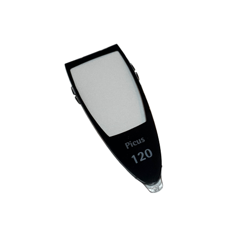 The Picus / Picus NxT LCD Window, New Style, 120μL (Sartorius) device is black with an LCD display and is shown against a white background.