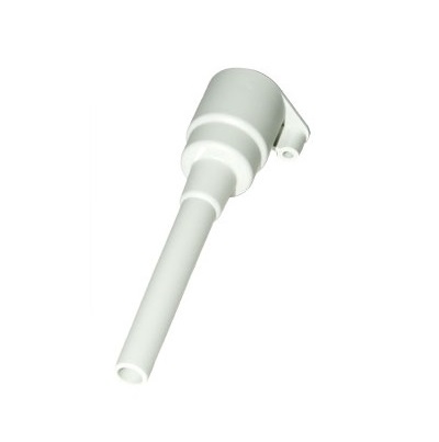 EP022476505 The Research / Research Pro Ejection Sleeve, Single Channel, 200μL, 300μL (Eppendorf) is shown against a plain background, featuring a sleek cylindrical handle and an ejection sleeve attachment.