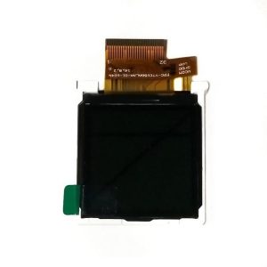 Eppendorf Display, Single & Multichannel, All Volumes (Eppendorf)—a compact square LCD module with a top flexible ribbon connector, shown on a white background; perfect for viewing all volumes in single and multichannel applications.