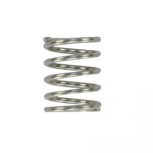 A close-up of the Gilson Pipetman Piston Purge Spring, Short, P1000, P1000N (Pipette Supplies), shown coiled against a plain white background.