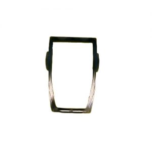 A rectangular Picus / Picus NxT LCD Frame (Sartorius) with rounded edges, viewed from above on a plain white background—its sleek design echoes Sartorius precision.