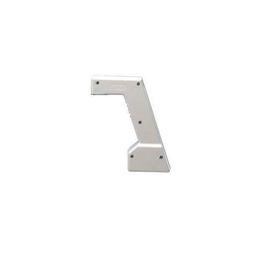 DR_4-000-017-P A white, L-shaped Portable Pipet-Aid Handle Shell (Drummond) with visible surface screws, shown against a plain white background.