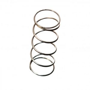 A close-up of the Reference Piston Spring, Blue, 1000μL (Eppendorf), standing upright on a white background.