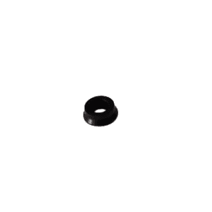 A small, black Easypet / Easypet 3 Seal for Filter Adapter (Eppendorf) is centered on a white background.