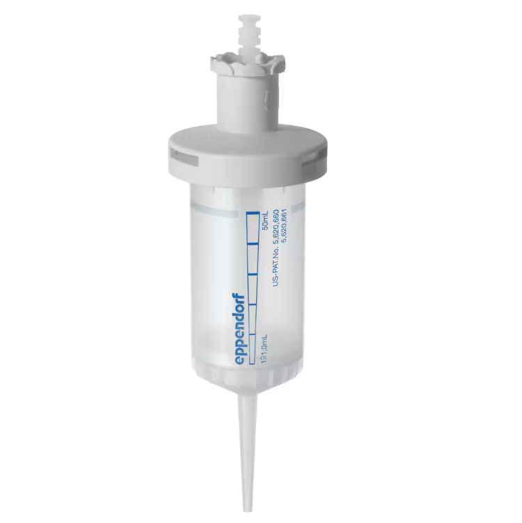 Eppendorf Combitips Advanced, 50mL, PCR Clean, Light Gray, 100 Tips (Eppendorf)