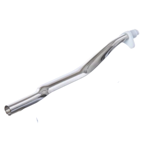 GI_F16184111 A Pipetman Tip Ejector P20, P20G, P20L, or P20N by Gilson, featuring a metal body and white plastic end, is shown against a plain light background.