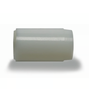 The SoftGrip Seal Spacer for Hamilton Single Channel devices (200μL, 250μL, 300μL) is cylindrical and semi-transparent with flat ends, shown on a white background.