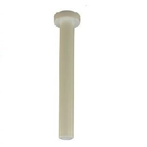 A translucent cylindrical plastic rod with a rounded cap, resembling the Labnet Compression Bush, Single Channel, 100μL (also fits 50μL for VWR EHP), is shown against a plain white background.