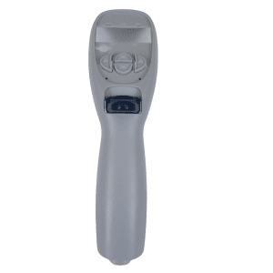 A Labnet Excel Front Cover Assembly for all volumes, shown in gray with a screen, multiple buttons, and a scroll wheel, photographed on a white background.