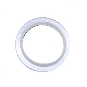 A white, circular Labnet Piston Seal for Single Channel, 5mL (Labnet) with a smooth plastic surface is shown on a plain white background.