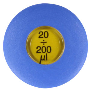 Labnet Push Button, Single Channel, 200&mu;l