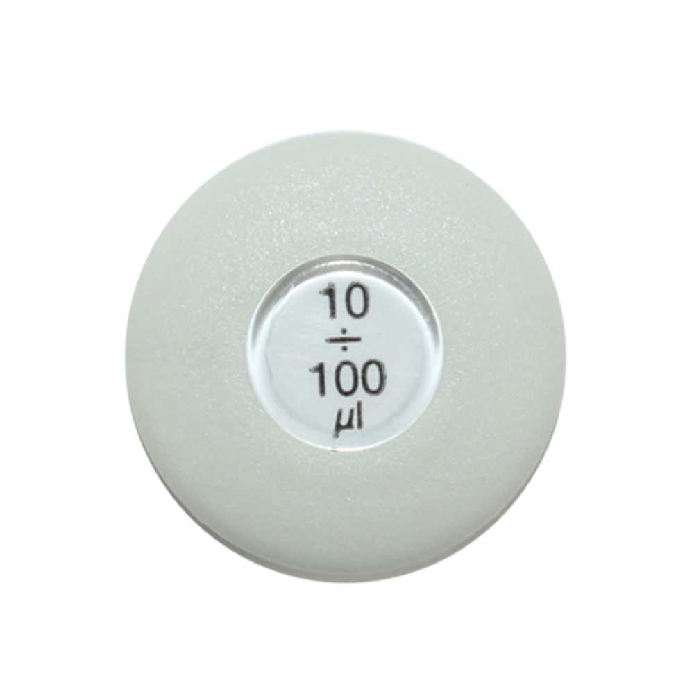 Beta-Pette / GENEMate (newer handle) Light Grey Push Button, Single Channel, 100μl