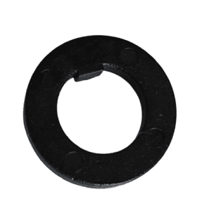 Black plastic circular ring with an inner notch, compatible with Nichiryo / Oxford Lock Board, All Volumes (Nichiryo), shown on a white background.
