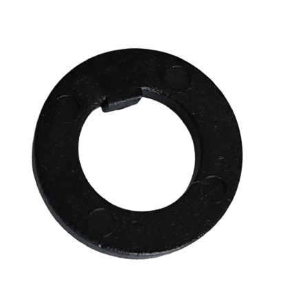 Black plastic circular ring with an inner notch, compatible with Nichiryo / Oxford Lock Board, All Volumes (Nichiryo), shown on a white background.