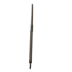 A Nichiryo Oxford Shaft pen refill (20μL - 10mL) with a pointed tip and hexagonal base, displayed against a white background.