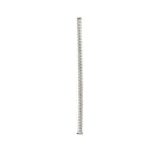 A single upright spring from the Thermo Scientific Finnpipette/Fisherbrand Holder, for multichannel 10μL, 50μL, and 100μL pipettes, is photographed against a plain white background.