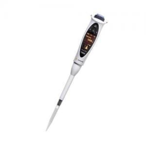 The Picus NxT Electronic Pipette, Single Channel, 50-1000μL (Sartorius), features a digital display for precise liquid measurement and transfer in laboratory settings.