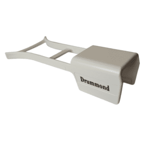 A Portable Pipet-Aid XP & XPress Removable Stand (Drummond), made of white plastic with a rectangular cover and extended handle, is shown on a white background.