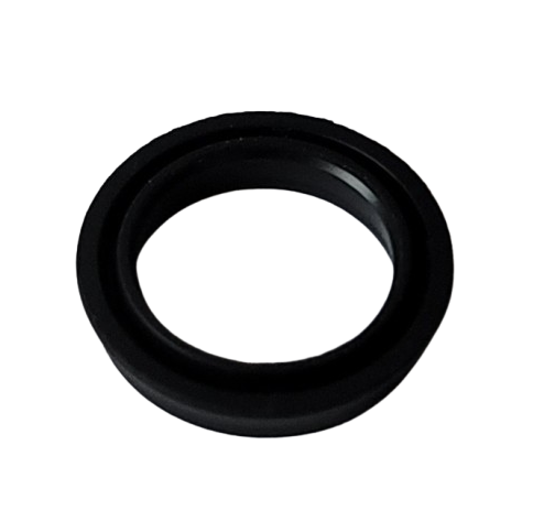 EP-4920099020 A Reference 2 Sealing Ring for Eppendorf Single Channel (2.5mL), designed for precise lab instrument sealing, black rubber/plastic with flat inner edge, shown on a white background.