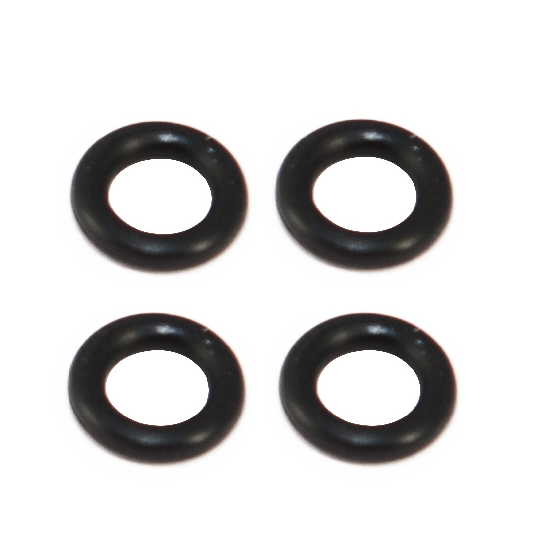 A pack of four Labnet Piston O-rings for 300μL multichannel pipettes is displayed in a square formation on a white background.