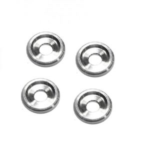Four Labnet Multichannel Washers, 4 Pack, 50μL (Labnet), arranged in a 2x2 grid on a white background; ideal for multichannel setups and compatible with 50μL volumes.