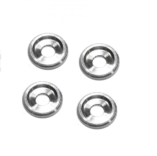 Four Labnet Multichannel Washers, 4 Pack, 50μL (Labnet), arranged in a 2x2 grid on a white background; ideal for multichannel setups and compatible with 50μL volumes.