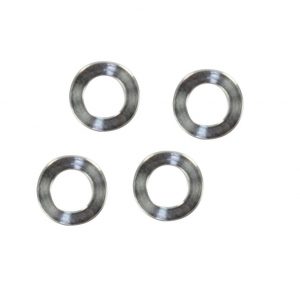 Four Labnet Washer, Multichannel, 4 Pack, 200μL (Labnet) units are arranged in a loose square on a white background, ideal for use with 200μL multichannel pipettes.