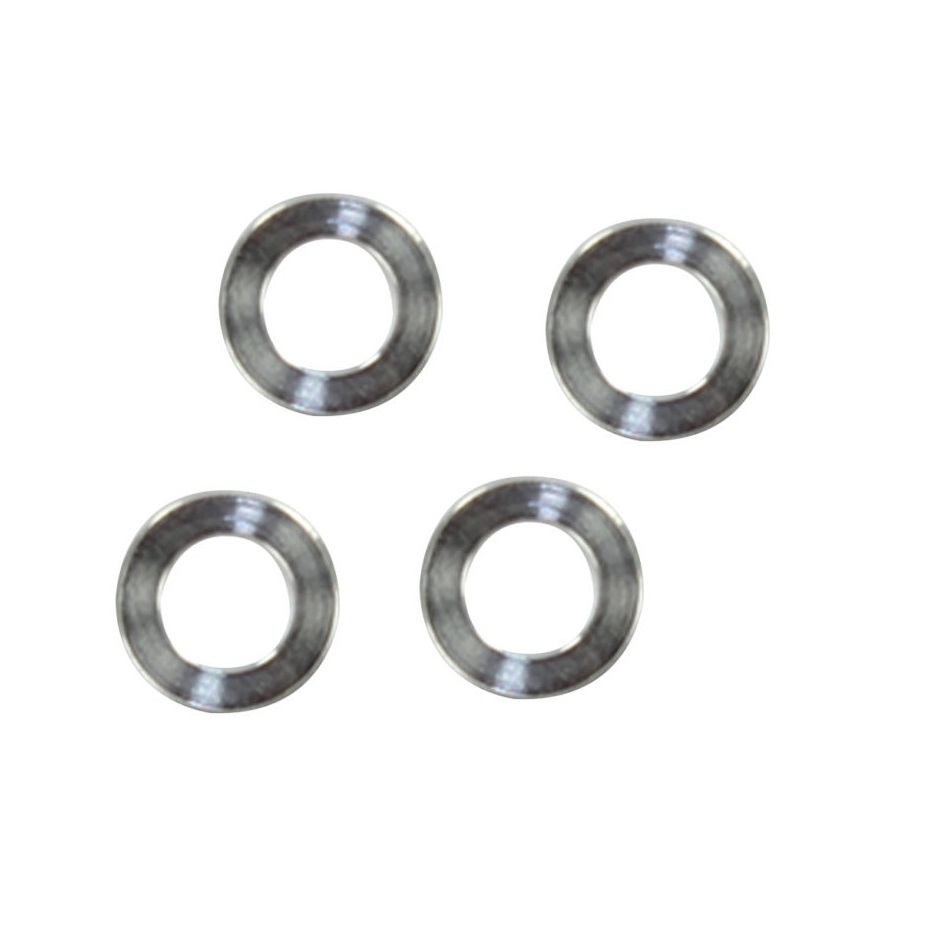 Four Labnet Washer, Multichannel, 4 Pack, 200μL (Labnet) units are arranged in a loose square on a white background, ideal for use with 200μL multichannel pipettes.