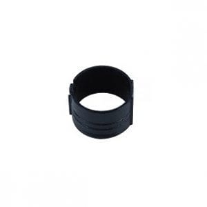 Labnet Locking Ring, All Volumes (Labnet), black cylindrical plastic with two grooves and a small tab, pictured on a white background.