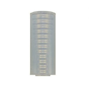 The S1 Pipet Filler, Pipette Gripper (Thermo Scientific) is a clear cylindrical container with a ribbed exterior, shown upright against a white background, designed for secure laboratory pipette handling.