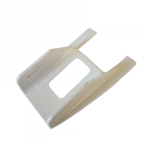 The S1 Pipet Filler Wing Stand (Thermo Scientific) is a white plastic holder with a central rectangular cutout and two raised side edges, shown on a plain background.