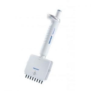Reference 2 Pipette, Multichannel, 8 Channel, 0.5-10&mu;L, Medium Gray (Eppendorf)