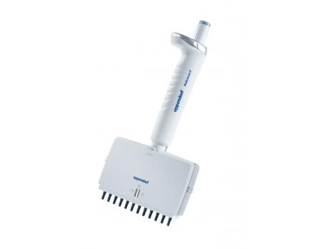 Reference 2 Pipette, Multichannel, 12 Channel, 0.5-10&mu;L, Medium Gray (Eppendorf)