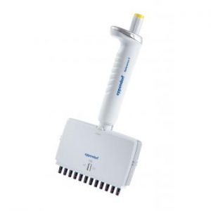 Reference 2 Pipette, Multichannel, 12 Channel, 10-100&mu;L, Yellow (Eppendorf)