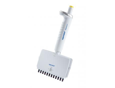 Reference 2 Pipette, Multichannel, 12 Channel, 10-100&mu;L, Yellow (Eppendorf)