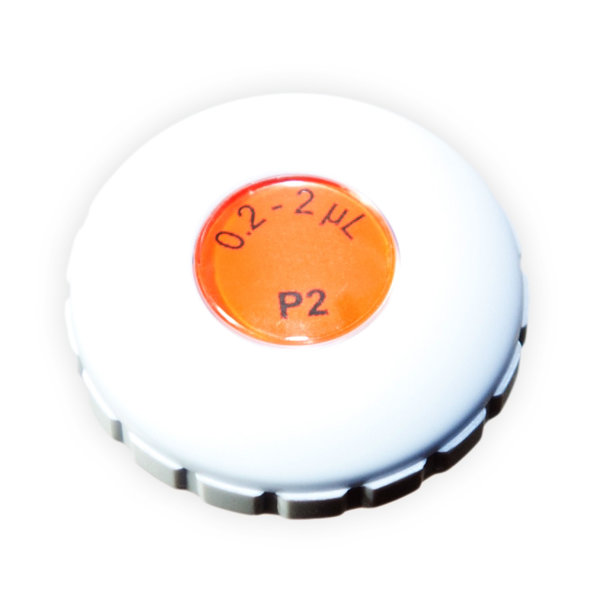 Pipetman Plunger Button Volume Setting, Ridged (Newer Style), P2 (Gilson) 1 Pipetman Plunger Button Volume Setting, Ridged (Newer Style), P2 (Gilson)