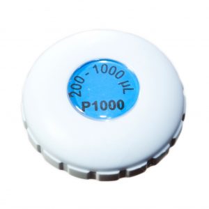 Pipetman Plunger Button Volume Setting, Ridged (Newer Style), P1000 (Gilson)
