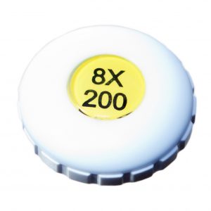 Pipetman Plunger Button, Ridged (Newer Style), P8X200 (Gilson)