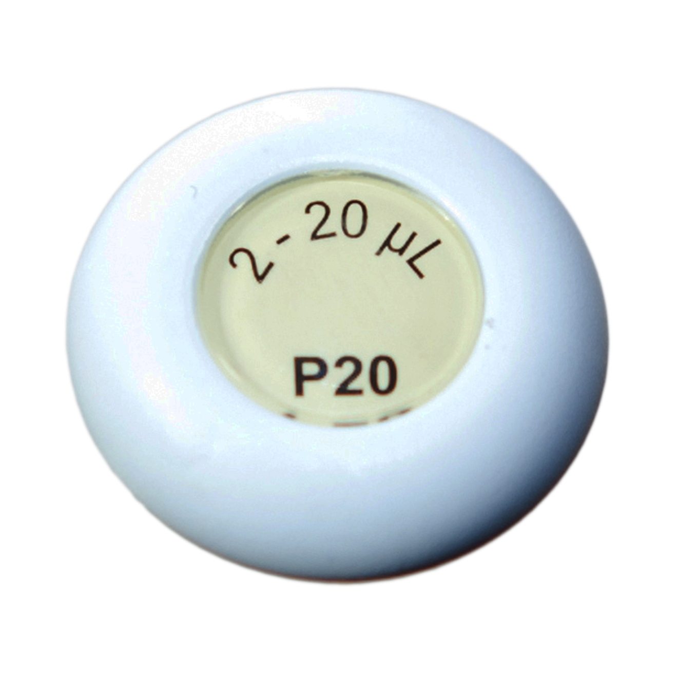 Pipetman Plunger Button, Smooth (older style), P20 (Gilson) 1 Pipetman Plunger Button, Smooth (older style), P20 (Gilson)