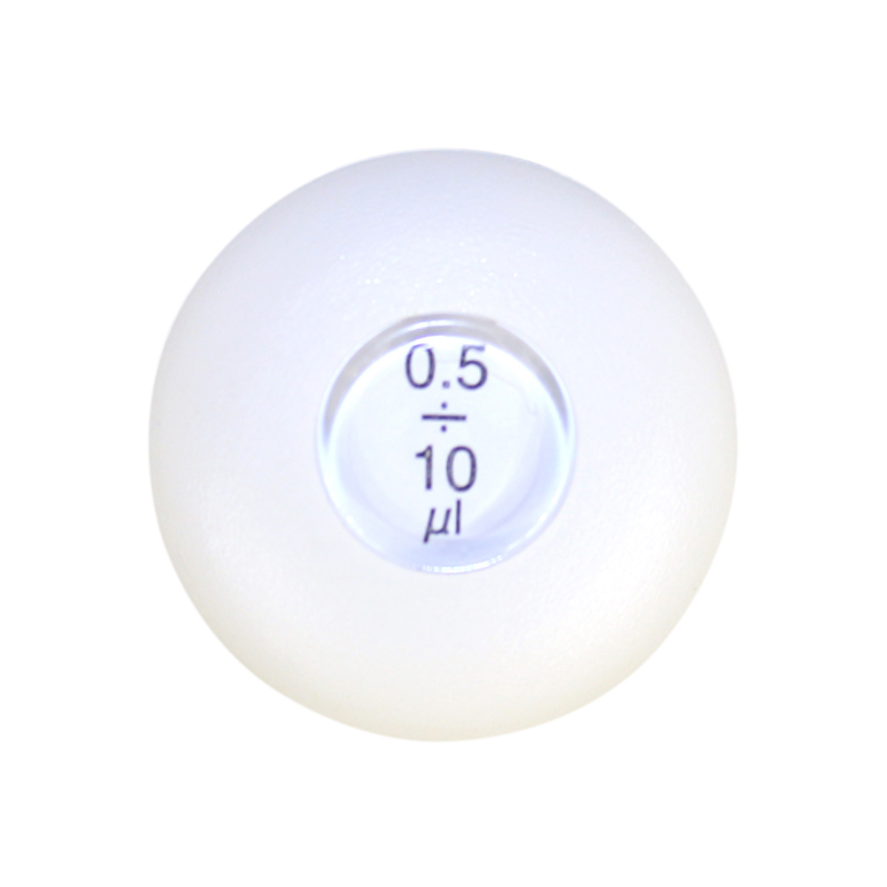 GENEMate (older handle) Grey Push Button, Single Channel, 10&mu;L (Labnet)
