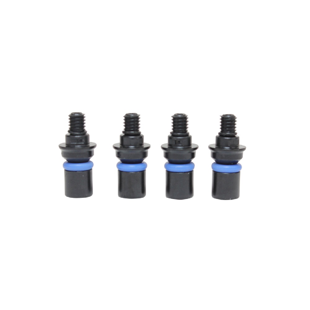 TS2216190 Four identical plastic Tip Fitting Assembly units (4 pack, 850μL/1000μL/1250μL) for Thermo Scientific Finnpipette E1 ClipTip/F1 ClipTip Upgrade, FluidEase Pro ClipTip