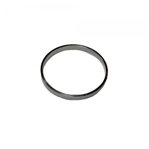 A Tacta Mechanical Handle Ring (Sartorius) in plain silver is displayed against a white background.