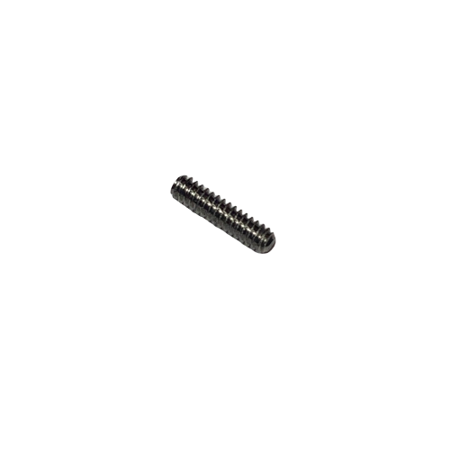 A small cylindrical metal set screw, like those in the Sartorius Tacta Mechanical Multichannel Screw, is centered on a plain white background.