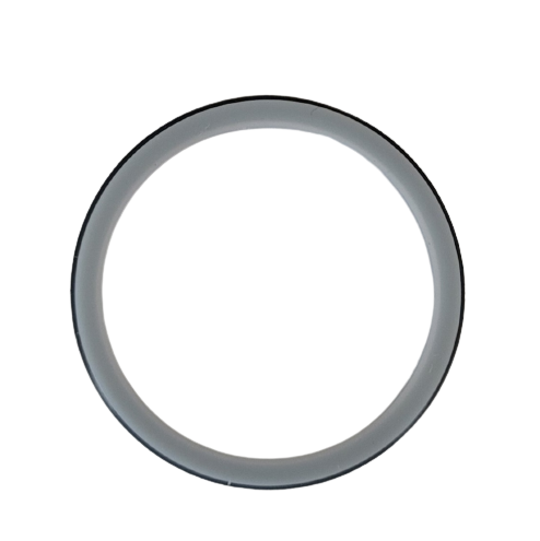 A Nichipet ECO Seal Ring & O-ring 5mL (Nichiryo), plain gray with a smooth finish, shown from above on a white background.