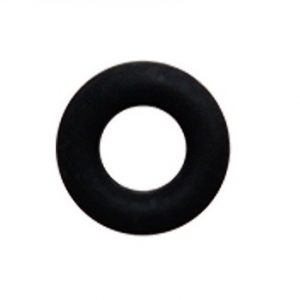 The VWR UHP / Discovery Pro Sealing O-ring, Single Channel, 100μL (Labnet) is a black rubber, circular O-ring with a central hole, shown on a white background.