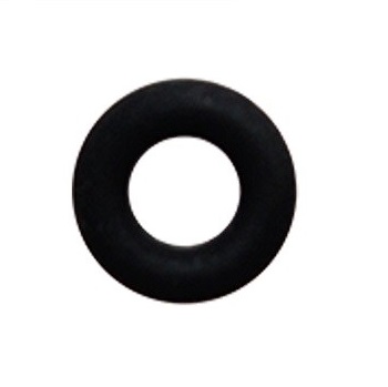 The VWR UHP / Discovery Pro Sealing O-ring, Single Channel, 100μL (Labnet) is a black rubber, circular O-ring with a central hole, shown on a white background.