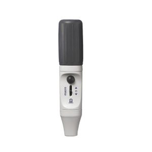 A BrandTech macro Pipette Controller, Gray, stands upright against a white background.
