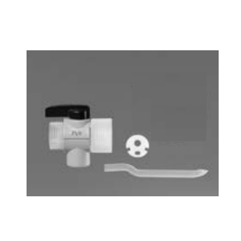 BT 706086 A Dispensette TA SafetyPrime Valve, Platinum-Iridium, 10mL (BrandTech), with a black handle, white circular gasket, and white tool is shown on a gray background—perfect for integration into the SafetyPrime Valve system.
