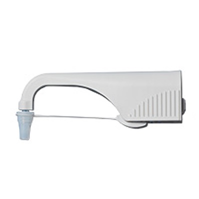 BT 708022 A Dispensette S Trace Analysis discharge tube, platinum-iridium with fine tip, 105mm length, 10mL capacity (BrandTech); used for precise liquid dispensing.